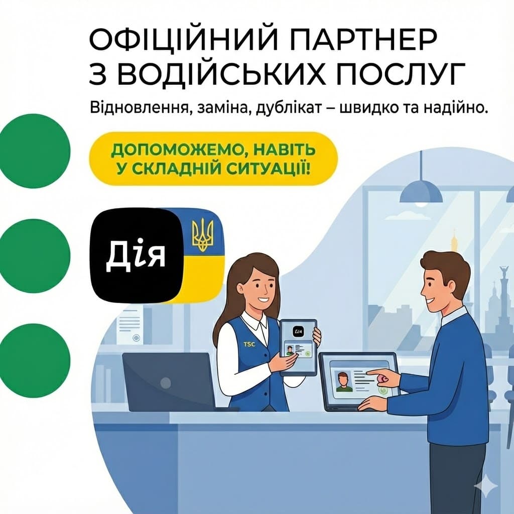 Офіційний партнер з водійських послуг